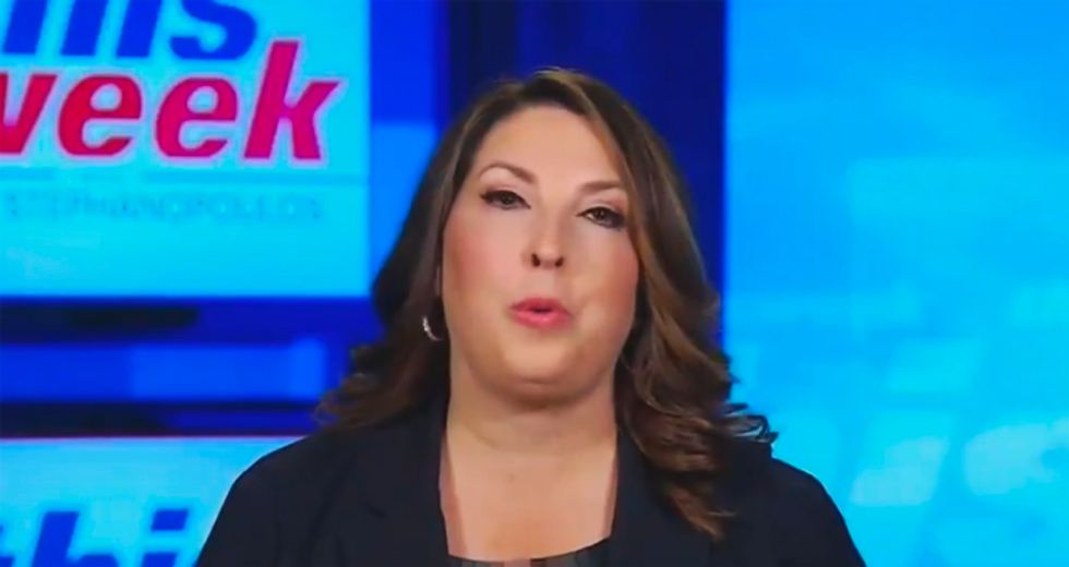 RNC head McDaniel defends Trump's 'Lock them all up' threat by whining her kids are locked out of school