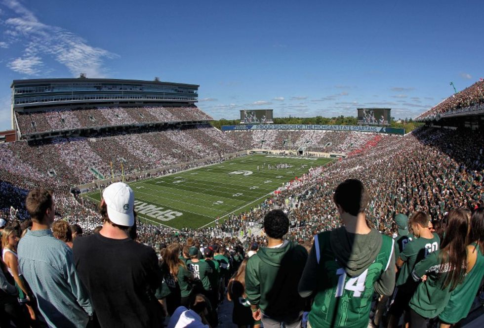 Michigan State football players charged with sexual assault