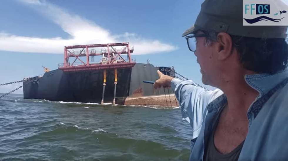 Marine ecosystems and livelihoods at risk if Venezuelan oil tanker sinks