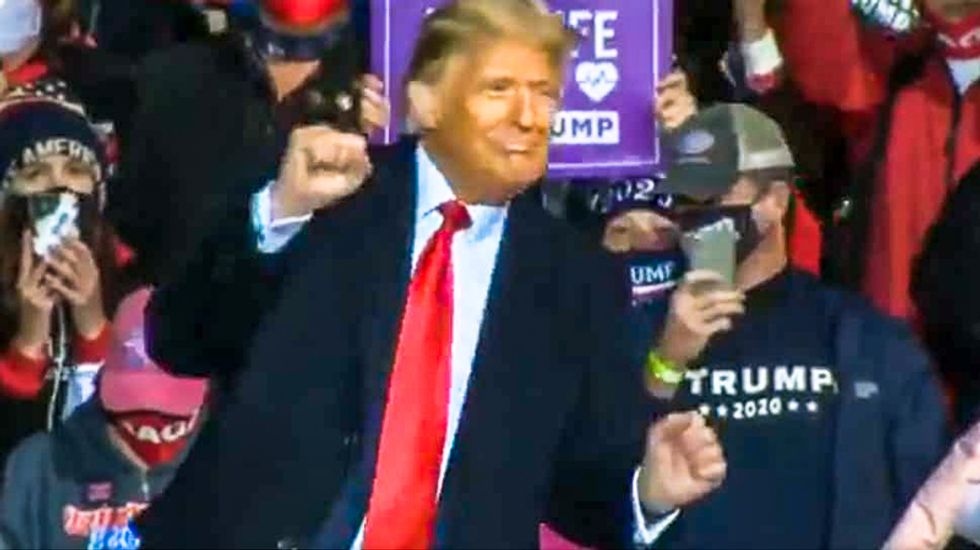 Trump campaign makes last-minute cancellation of advertising booked in Ohio and Minnesota