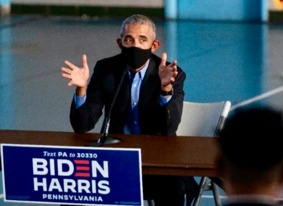 Obama stumps for Biden in final stretch of White House race