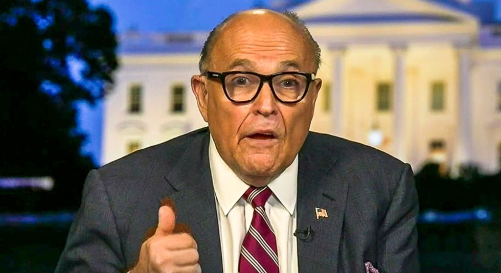 'Rudy is so bad at this': Giuliani mocked after photo of alleged 'Hunter Biden text' is linked to Russia