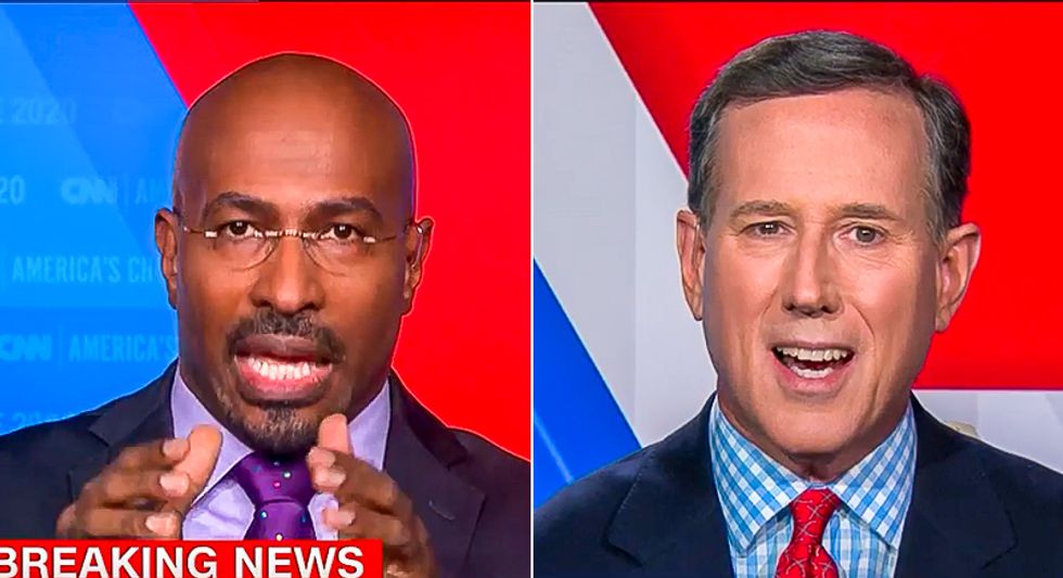 Rick Santorum brags about Trump after debate: 'We're not keeping kids in cages anymore'