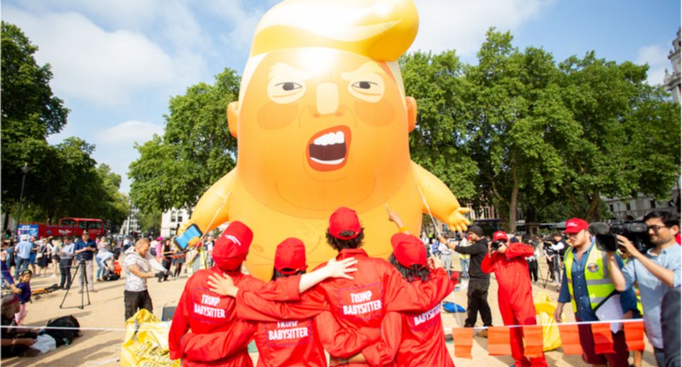Donald Trump may be spinning his crushing defeat into a new business venture