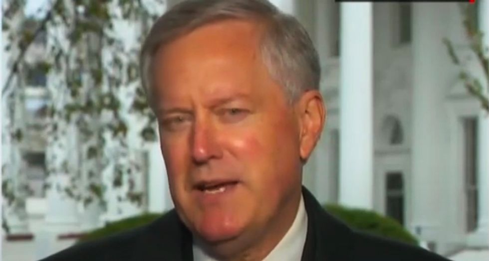 'We are not going to control the pandemic': Trump aide Meadows makes confession during CNN interview