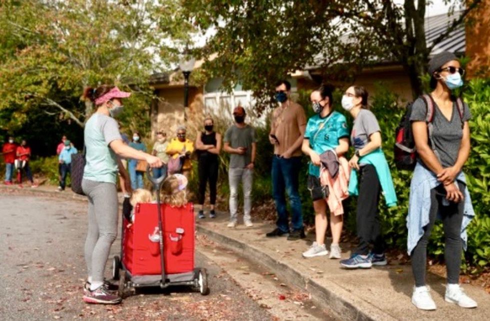 Trump and Biden wage unexpected duel in Georgia