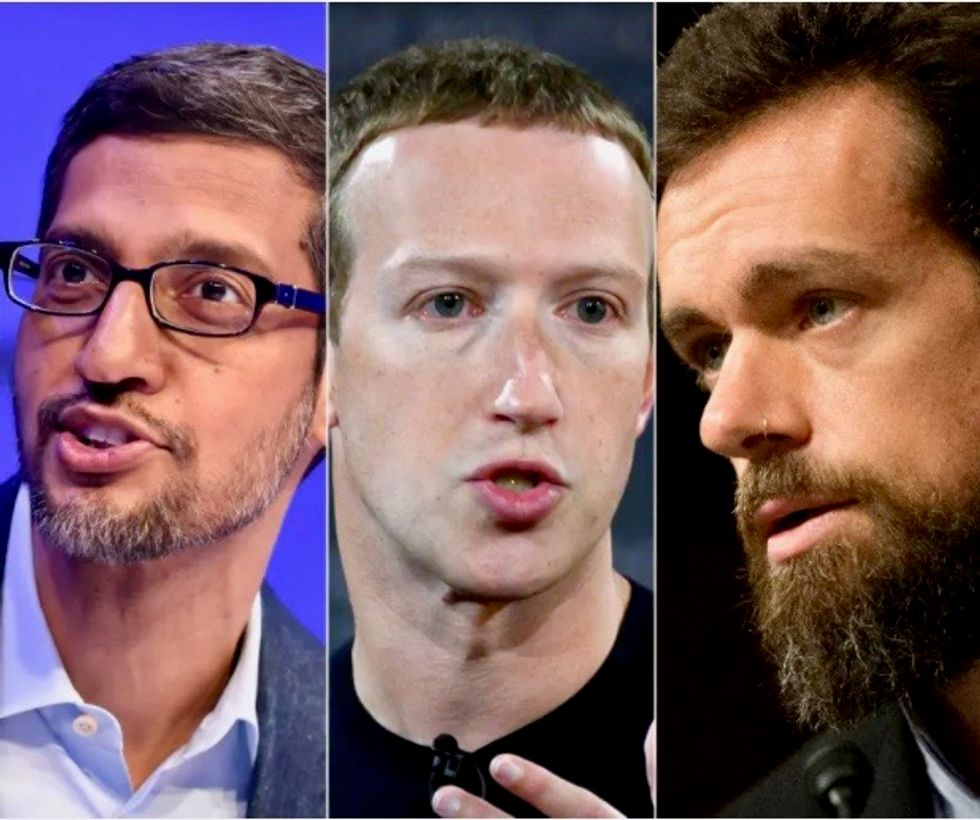US senators spar with tech CEOS over legal immunity