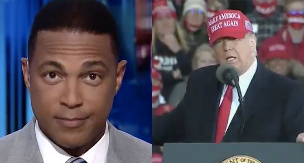 'You're free to go': CNN's Lemon tells Trump after president spends weeks complaining about going to rallies