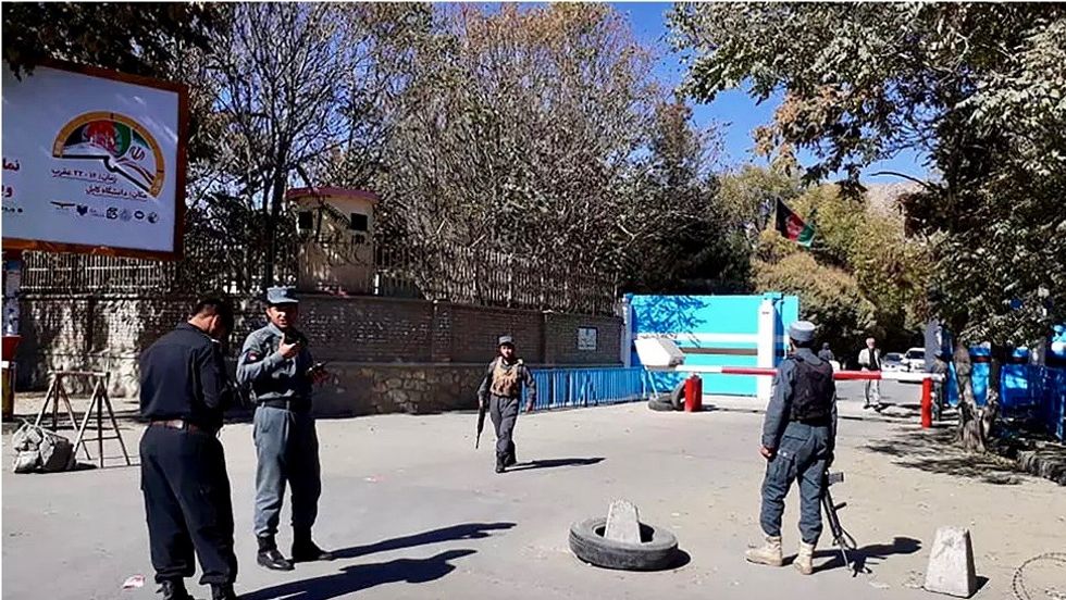 At least 22 dead as gunmen target students at Afghanistan's Kabul University