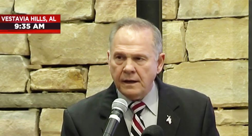 Roy Moore promises local GOP 'investigations are going on' to smear women who accused him of assault