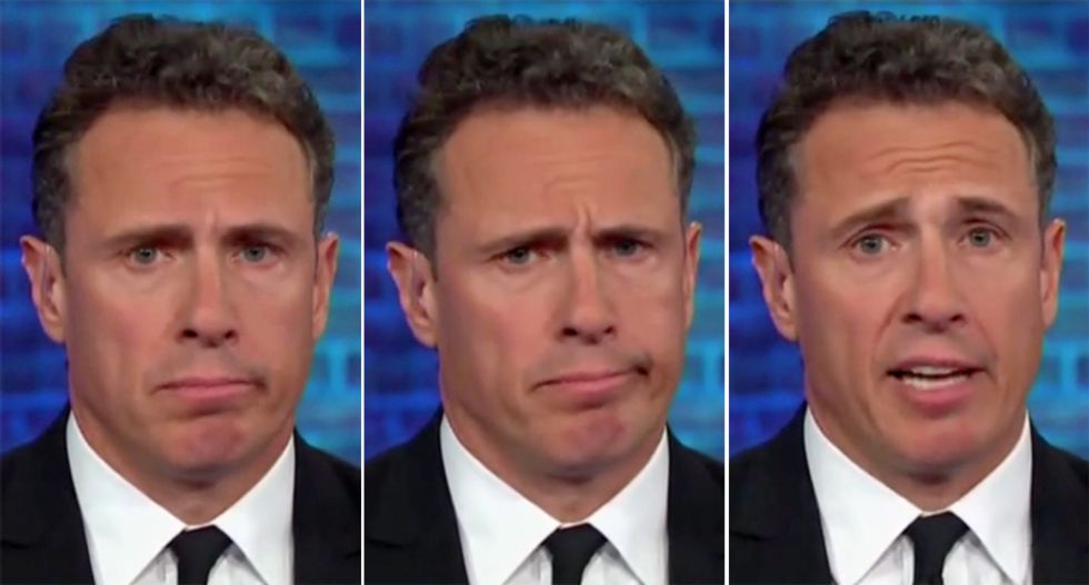 'Not true': Watch Chris Cuomo fact-check Trump's pal who owns far-right Newsmax website