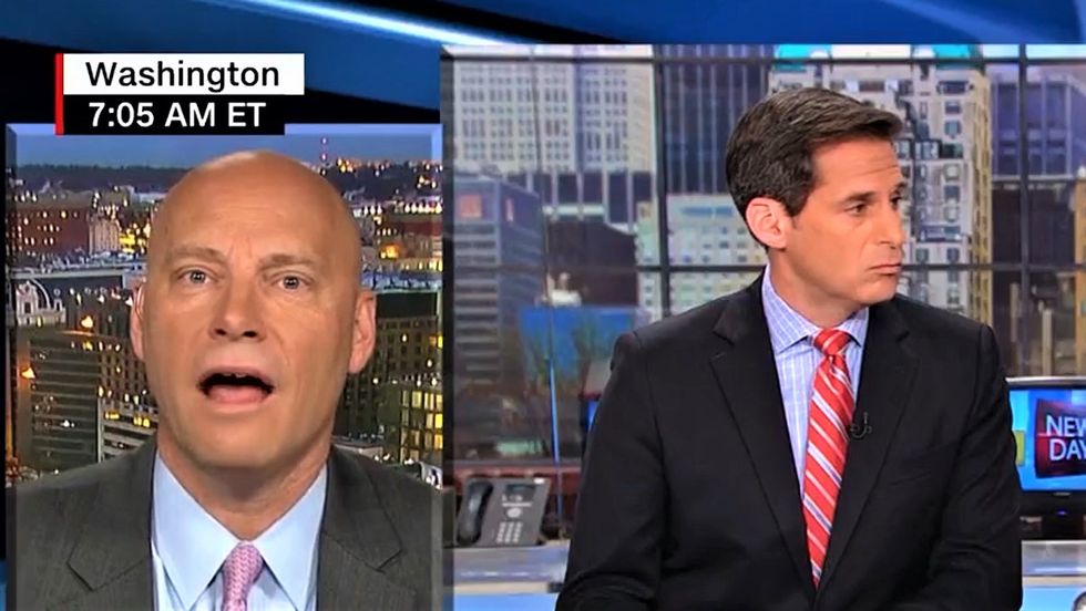 Trump defender melts down after CNN host busts him for lying about the border wall
