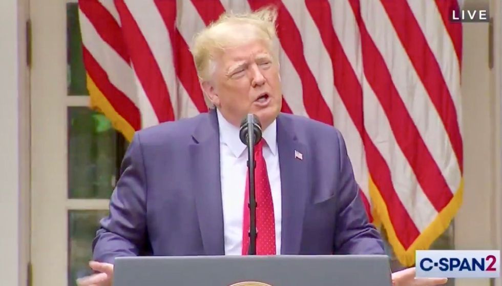 ‘Open love letter to cops’: Americans slam Trump for turning address on police reform into ‘tone deaf’ campaign rally