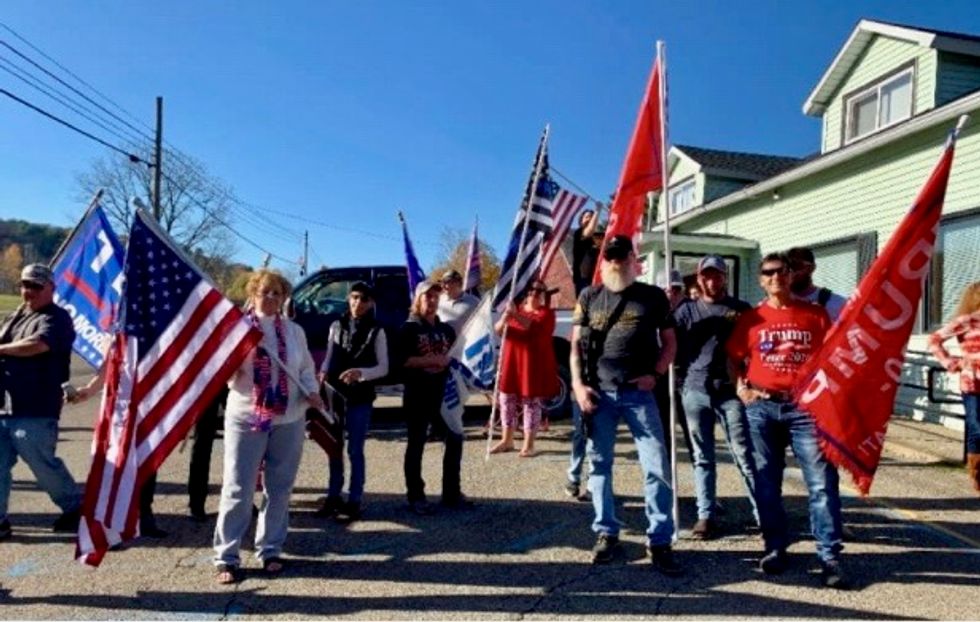 Trump supporters downcast but holding out until election results 'certified'