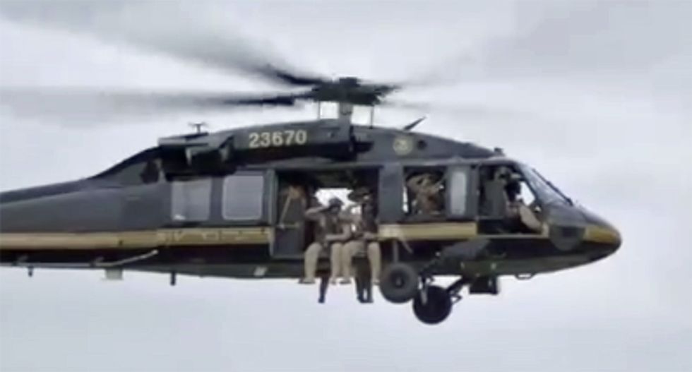 Trump unveils movie trailer-style video bashing Democrats and arguing there is a ‘crisis’ on the border