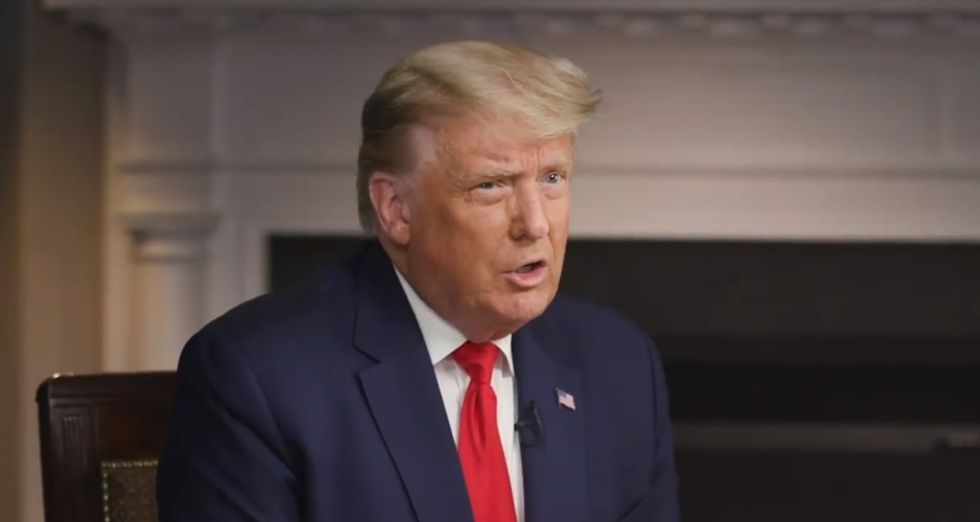 WATCH: Trump tells Lesley Stahl that he's 'not okay' with her asking tough questions prior to trainwreck interview