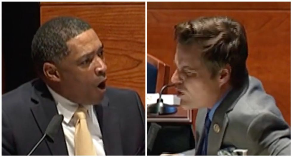 WATCH: Police reform hearing erupts as Democrat accuses Republicans of making a 'mockery' of Black suffering