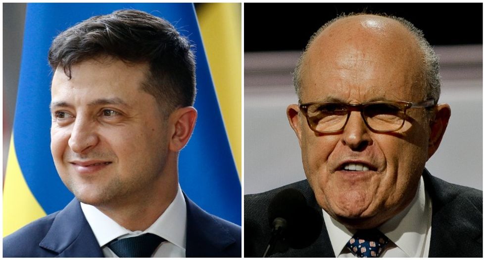 Ukrainian president tells US senators that he plans to avoid Rudy Giuliani: report