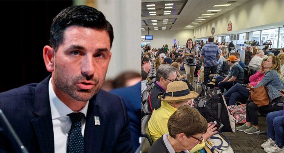 'Are you trying to kill us?' Acting DHS head ripped over too-late promise of help for panicked travelers swamping airports