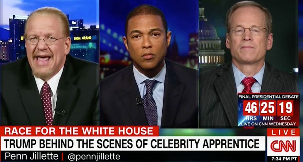 Penn Jillette: The way Trump talked about African-Americans on Celebrity Apprentice was ‘distasteful'