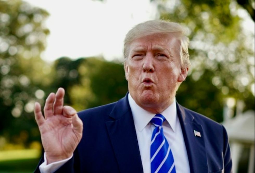 Trump rages at 'unlawful impeachment' and vows to come after lawmakers in '50 Trump type Districts'