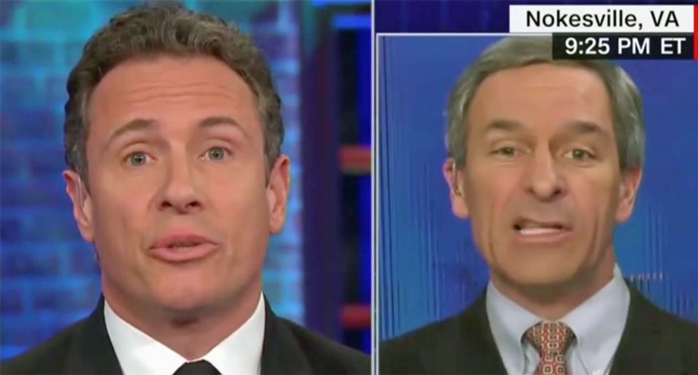 Conservative Ken Cuccinelli has CNN meltdown attempting to defend NRA's Russia connections