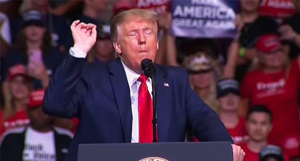 Trump's 'rambling and discordant' Tulsa speech was a stab at masking 'a presidency in peril': report