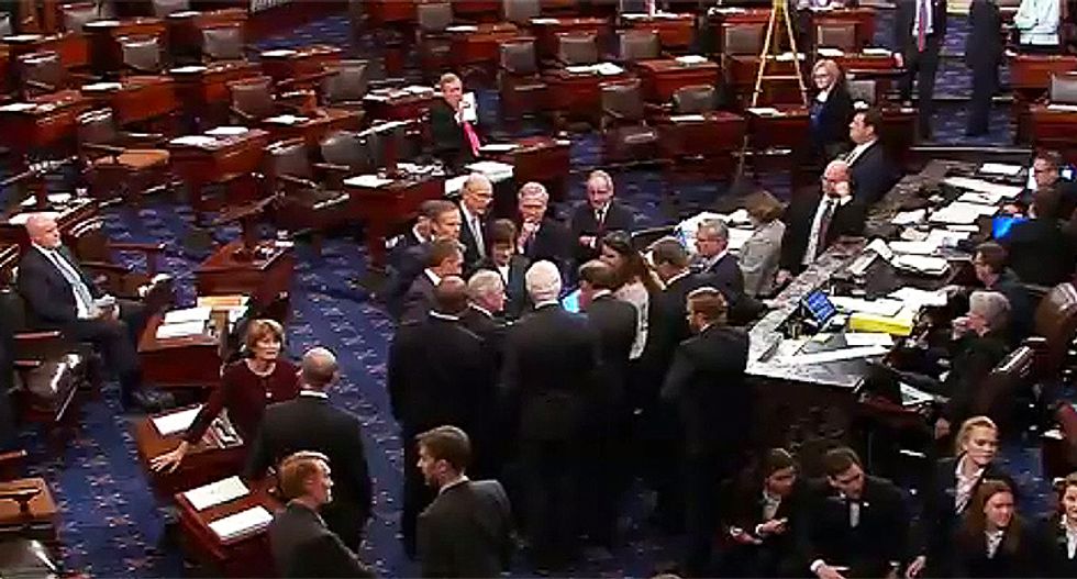 Republicans search for cash to pay for their tax bill after deficit hawks learn budget will add $1 trillion in debt