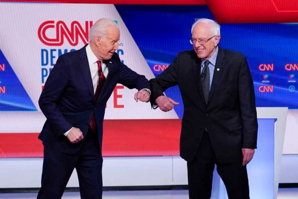 Joe Biden commits to picking a woman for VP at CNN Democratic debate