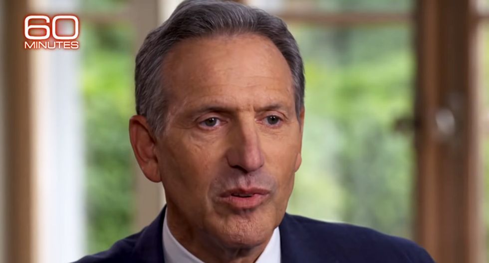 Howard Schultz buried in scorn after floating presidential run: 'His dangerous vanity project sparks joy in no one'