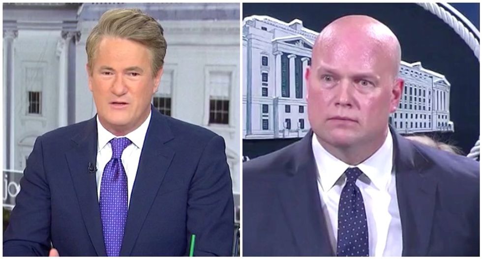 MSNBC’s Morning Joe calls out ‘sweating’ attorney general Matt Whitaker for claiming Mueller is nearly done