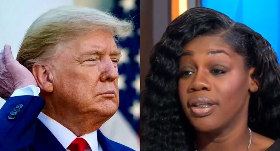 Conservative reminds America how Trump made a slain veteran’s widow 'cry even more'