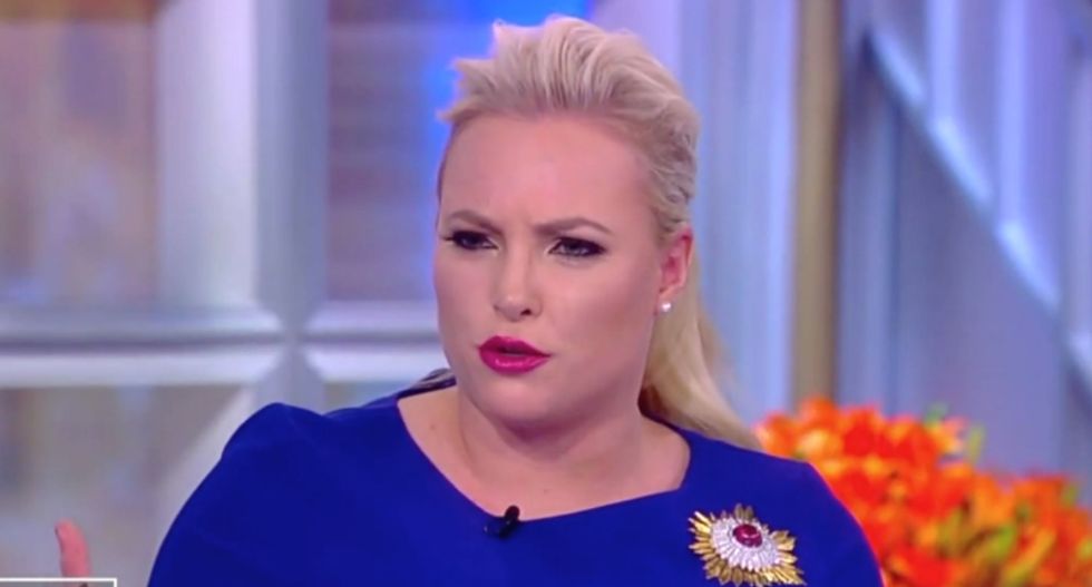 The View's Meghan McCain trashes Trump's call for unity after he lobs insults at her dead father