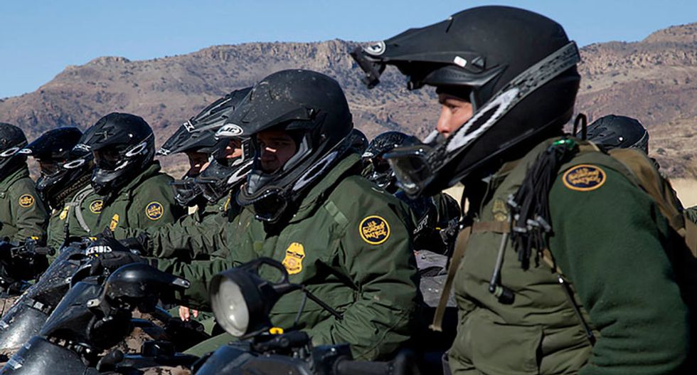 Does Donald Trump have a secret police force waiting in the wings?