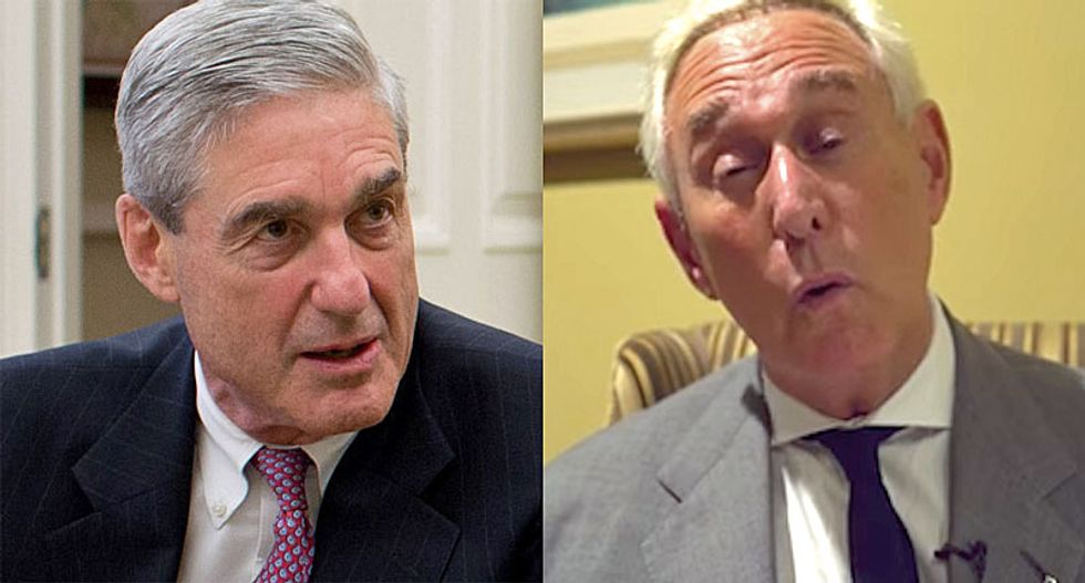 Mueller investigating claim Trump associate Roger Stone tried to intimidate a grand jury witness