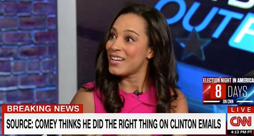 Angela Rye blisters Comey for violating the Hatch Act: 'How is he not influencing the election?'