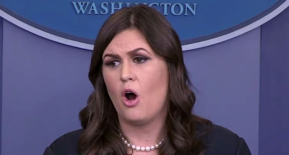 Sarah Sanders lashes out at restaurant owner for booting her out because 'I work for POTUS'