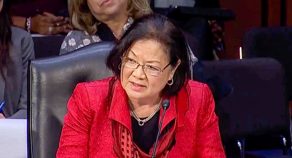 WATCH: Sen. Hirono tears into Judiciary Committee Republicans for ramming through Trump's extremist nominees