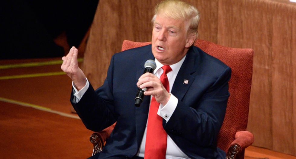 Trump says he would not admit refugees without community support