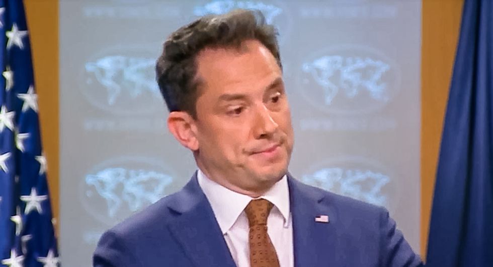 'Get a new spokesperson': State Dept. flack gets hammered after holding first briefing of the year in February