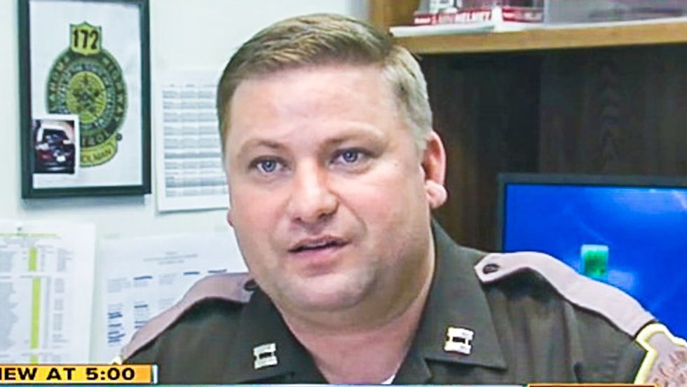 OK trooper tells local news: Best way not to get raped by cops is to 'follow the law'