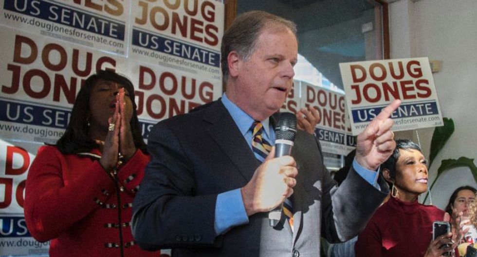 Woman injured after motorcyclist ‘barrels’ into crowd at Democratic senator’s rally