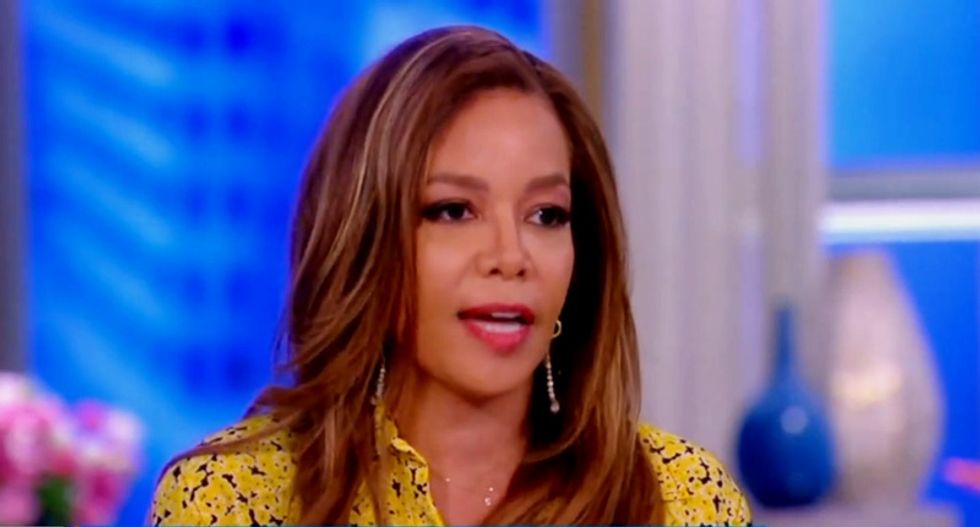 The View's Sunny Hostin can't believe National Enquirer was stupid enough to blackmail Bezos