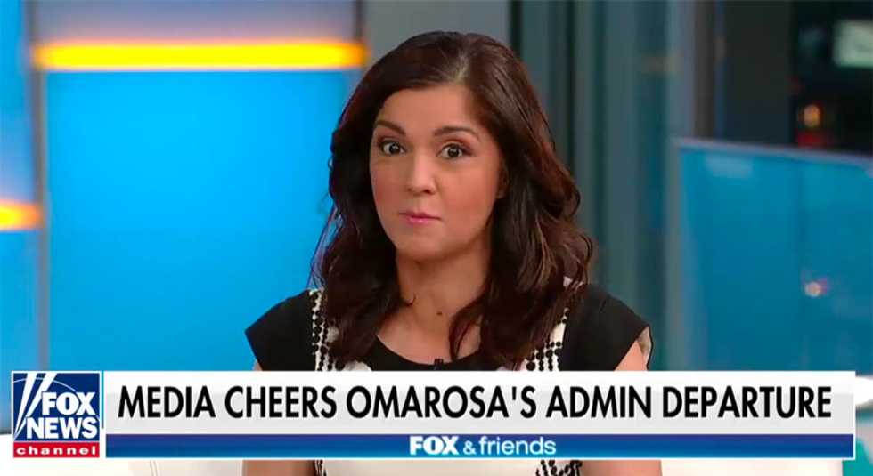 Fox analyst media claims Omarosa received 'special punishment' from media for being a 'minority Trump backer'