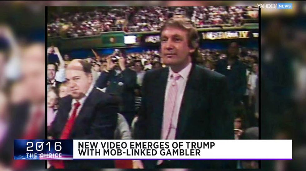 BUSTED: Video shows Trump palling around with notorious mobster he'd denied knowing