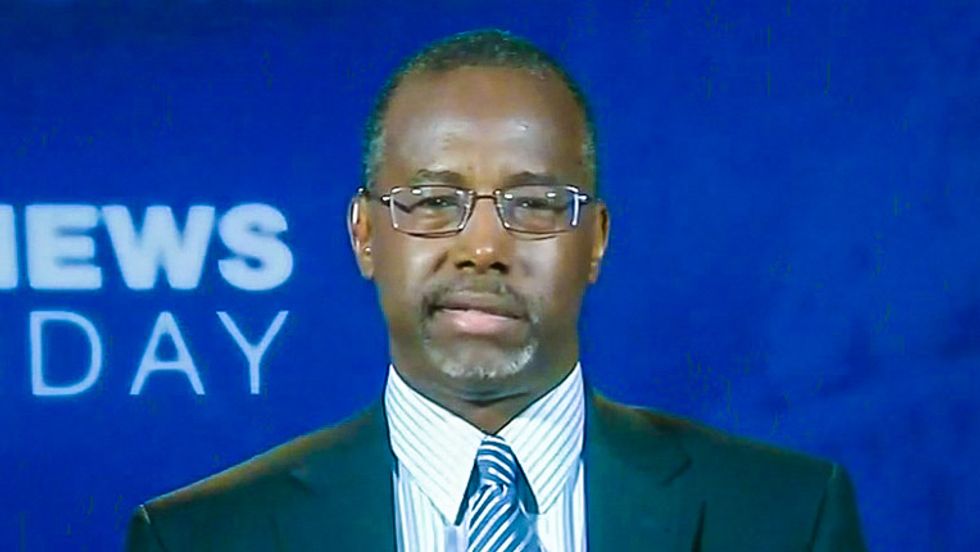 Ben Carson: We should stop beating up on cops because it makes them 'timid'