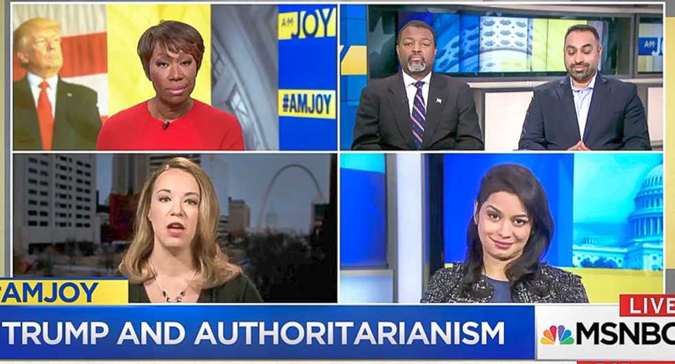 MSNBC guest shatters sexist slam on Joy Reid: 'Hysterical is word used to describe women speaking plain truth'