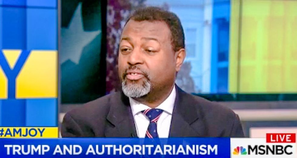 Malcom Nance scares 'bejesus' out of MSNBC viewers: 'Authoritarian' Trump pitting local police against FBI