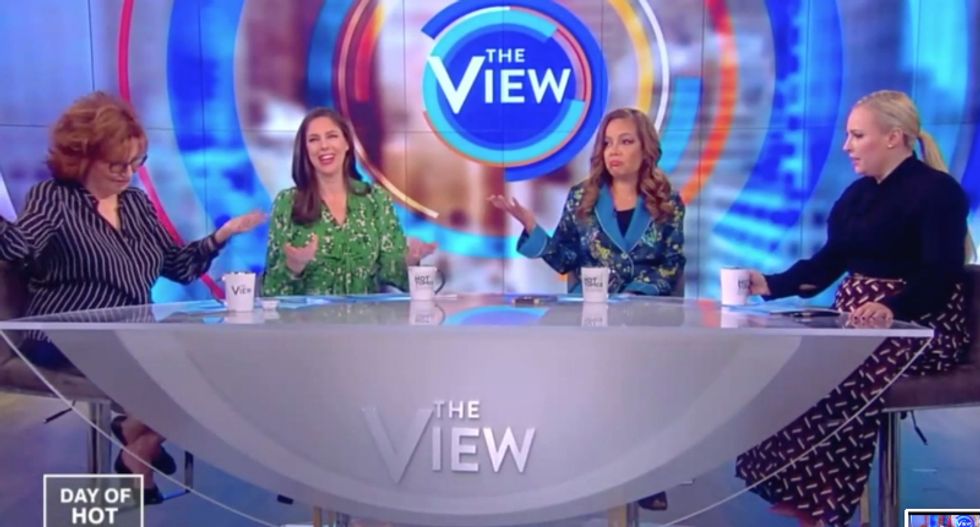 The View mocks the National Enquirer for trying to 'blackmail the richest man in the world'