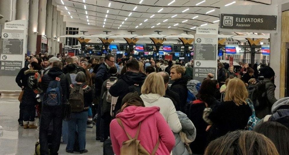 'Nothing like this, or even close, has ever happened': Atlanta Airport blackout is a chaotic mess